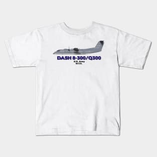 DeHavilland Canada Dash 8-300/Q300 - U,S, Army Kids T-Shirt